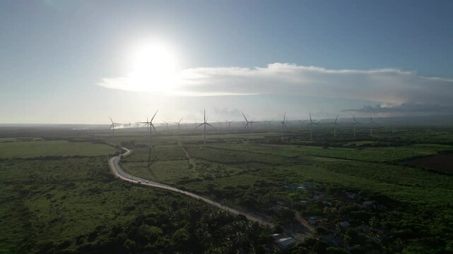Parque E&oacute;lico republica Dominicana 