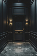 Dark and Empty Museum Background