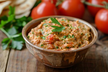 Tomato and peanut sauce