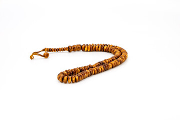 Rustic Wooden Prayer Beads Tasbih