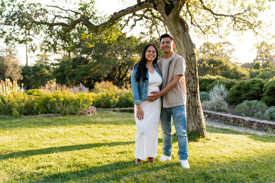 Happy Pregnant Couple