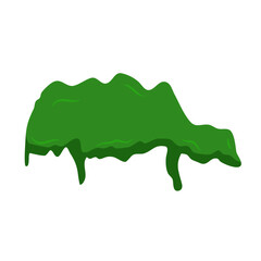 Illustration of swap moss vector 