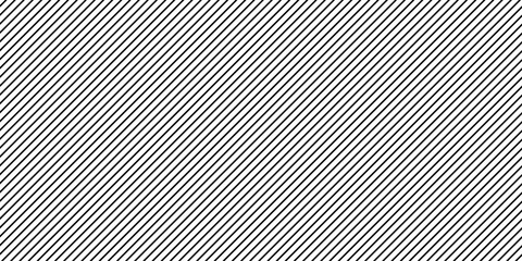 Seamless pattern with thin diagonal lines. Black and white abstract background.