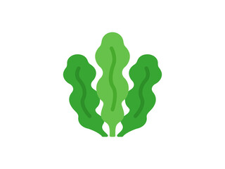 ワカメのアイコンのイラスト