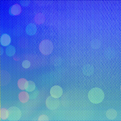 Blue bokeh background for banners, posters, Ad, events, celebration and various design works