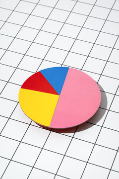 Financial / statistics pie chart 