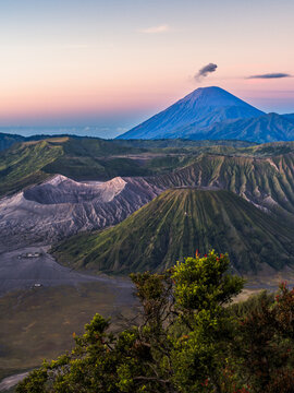 Mount Bromo before Sunrise