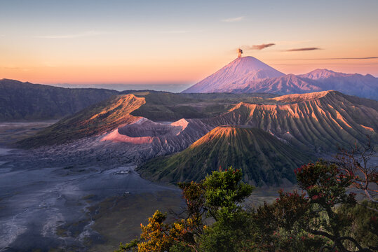 Mount Bromo during Sunrise - Powered by Adobe