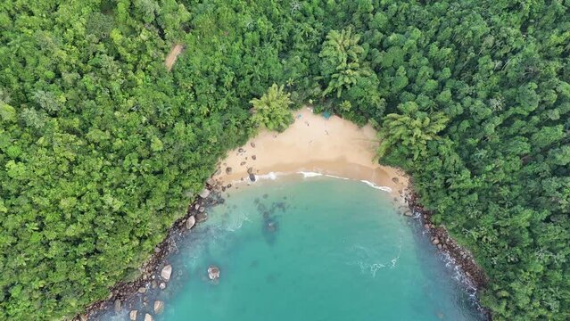 Praia do Cedro, Ubatuba. S&atilde;o Paulo. Brasil