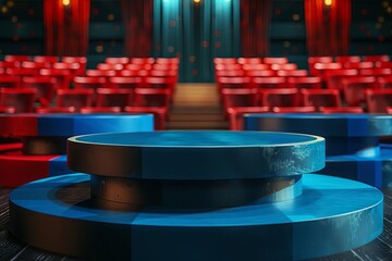 A group of university students organize a mock debate between the candidates running for student government, allowing students to learn more about their platforms