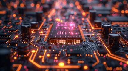 Infographic on the impact of AI on various industries, from healthcare to finance. , Minimalism,