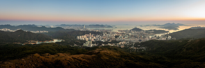 Hong Kong Tai Mo Shan view