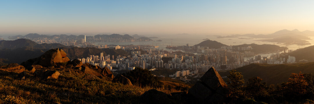 Hong Kong Tai Mo Shan view