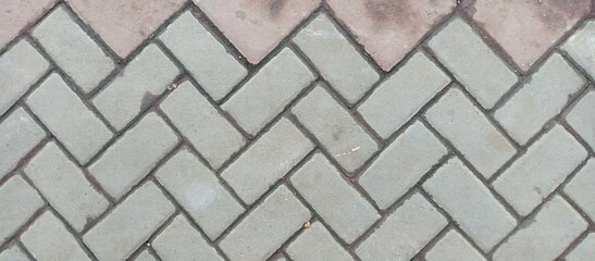 Interlocking Brick Pathway Outdoor Brick Flooring