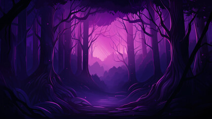 Empty abstract eggplant purple background replicating a minimalist and soothing aesthetic ambiance.