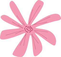 Flower Illustration. Spring flower.