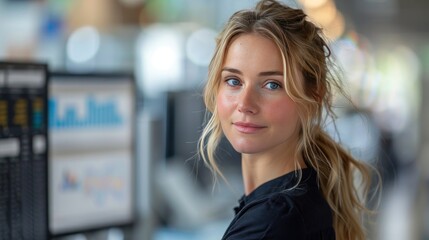 Obraz premium portrait of a woman By Generated AI
