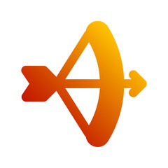 archery gradient icon