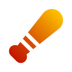 baseball bat gradient icon
