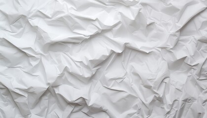 Fototapeta premium crumpled white paper