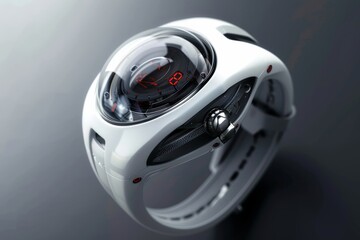 illustrate high tech wristwatch