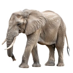 Elephant isolated on white backgroun