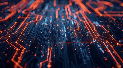 colorful wave and light trail background