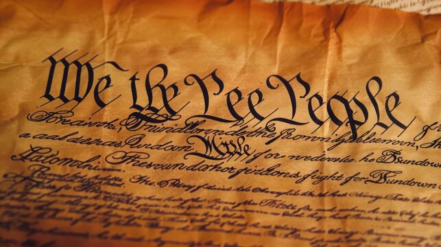 Historic Document Close-up