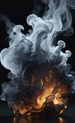 abstract background with swirls