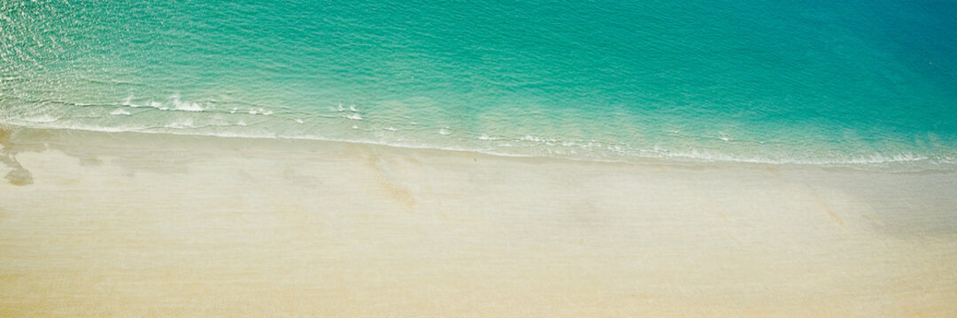 Aerial view from light plane of Cable Beach Broome