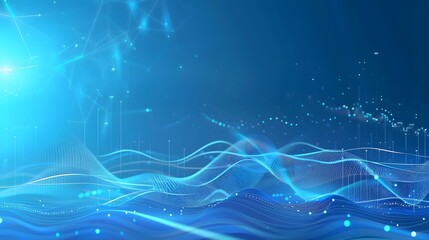 modern abstract blue background