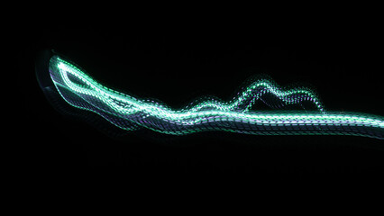 Digital Wallpaper Gaming Streaming Background Futuristic Abstract Neon Overlay Effect