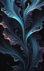 Obraz premium abstract background with swirls