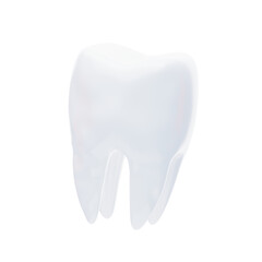 3D Hard tooth structure. 3D Icon