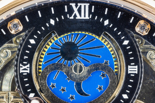 Mechanism Of A Moonphase Watch  