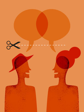 Man and woman barred from speaking