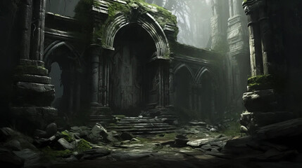 Forgotten Vault: Mystical Secrets of the Enchanted Realm Fantasy  wallpaper