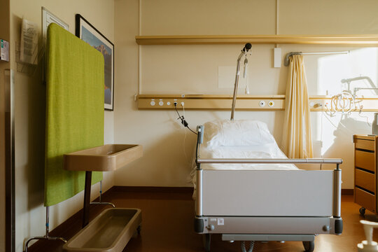 Empty Hospital Room Interior