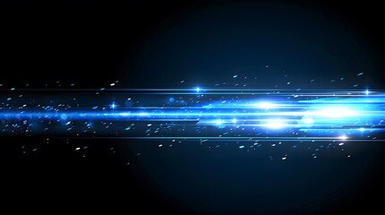 Motion light effect. Shining magic background and liquid speed light.