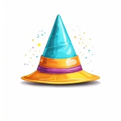 Fototapeta premium the AI Image Generator, Party Hat