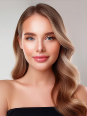 Fototapeta premium Close up portrait of a woman