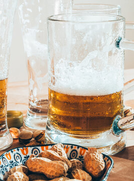 Beer mugs.
