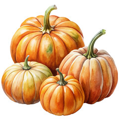 pumpkins illustration, generative AI