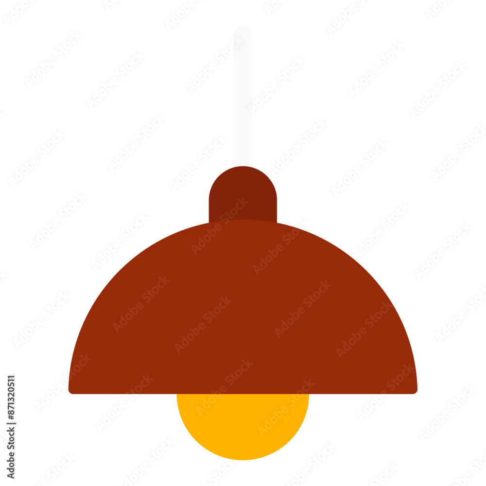 Canvas Prints ceiling lamp icon 