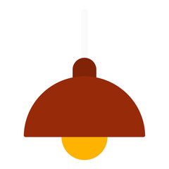 Obraz premium ceiling lamp icon 