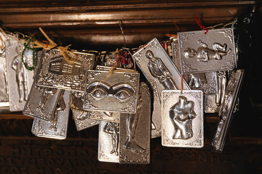 Greek Orthodox votive offerings