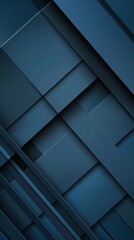 Fototapeta premium Elegant Blue Luxurious Background with Diagonal Gray Shadow Stripes. Subtle Dynamic Abstract BG. Stylish Geometric New Form. Versatile Minimal 3D Modern Background. Stunning Luxury Business Template, 