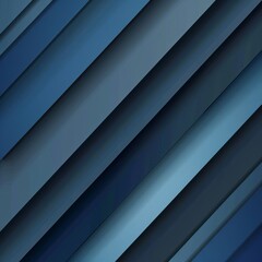 Obraz premium Elegant Blue Luxurious Background with Diagonal Gray Shadow Stripes. Subtle Dynamic Abstract BG. Stylish Geometric New Form. Versatile Minimal 3D Modern Background. Stunning Luxury Business Template, 