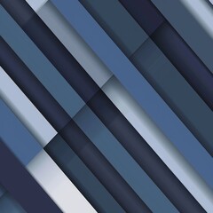Obraz premium Elegant Blue Luxurious Background with Diagonal Gray Shadow Stripes. Subtle Dynamic Abstract BG. Stylish Geometric New Form. Versatile Minimal 3D Modern Background. Stunning Luxury Business Template, 
