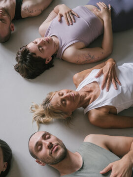 Yoga Meditation With Eyes Closed